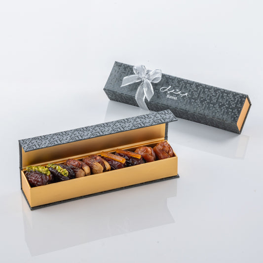 Bateel Black Sapphire Gift Set  Extra Small Filled Dates-AE