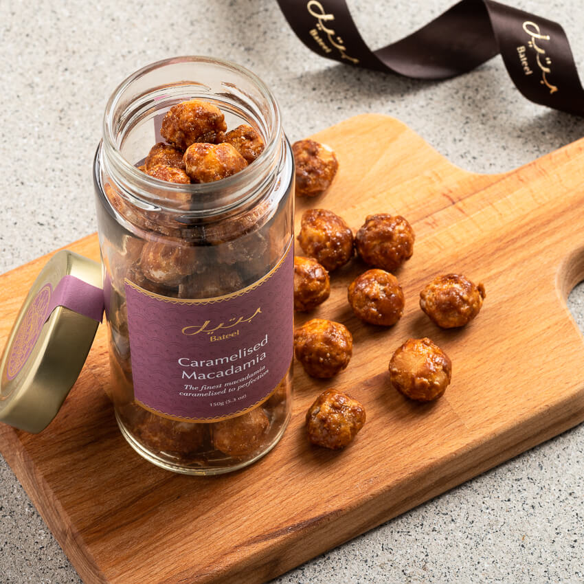 Bateel Premium Caramelised Macadamia-AE