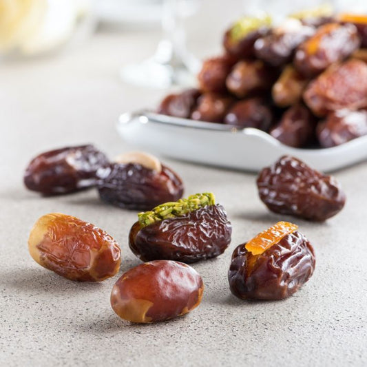 Bateel Premium Assorted Dates Ballotin 500g-AE