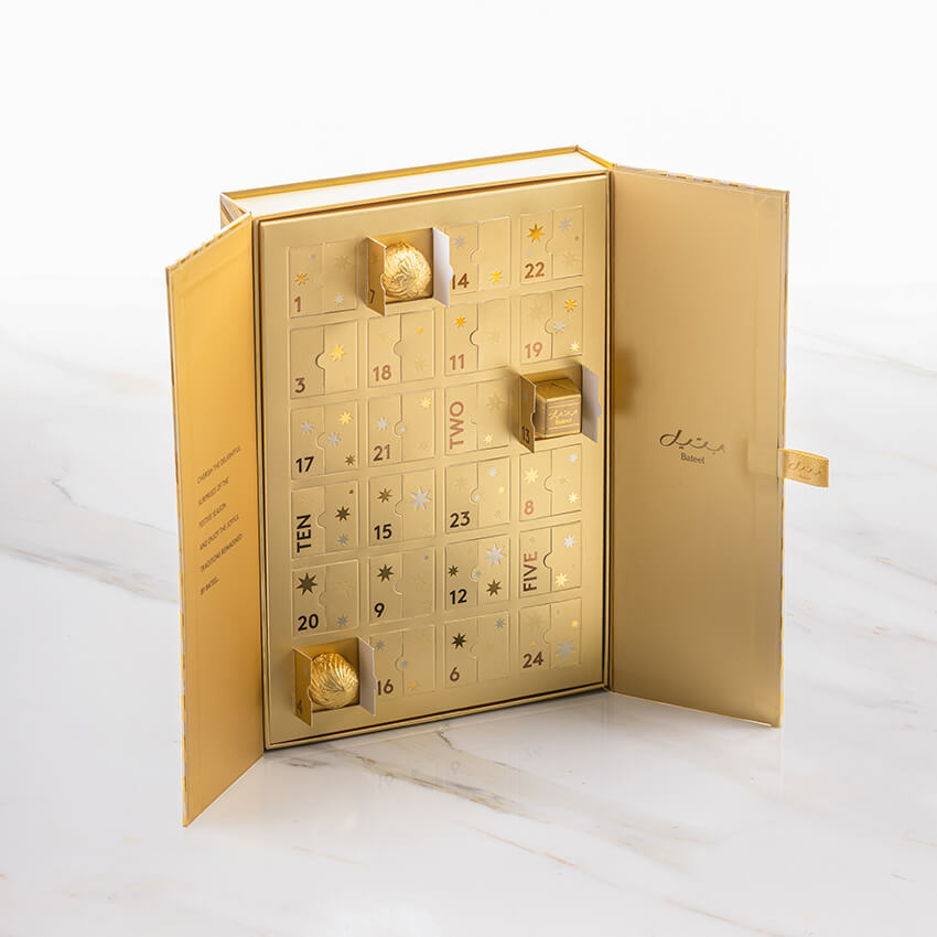 Bateel Christmas Gold Advent Calendar-AE