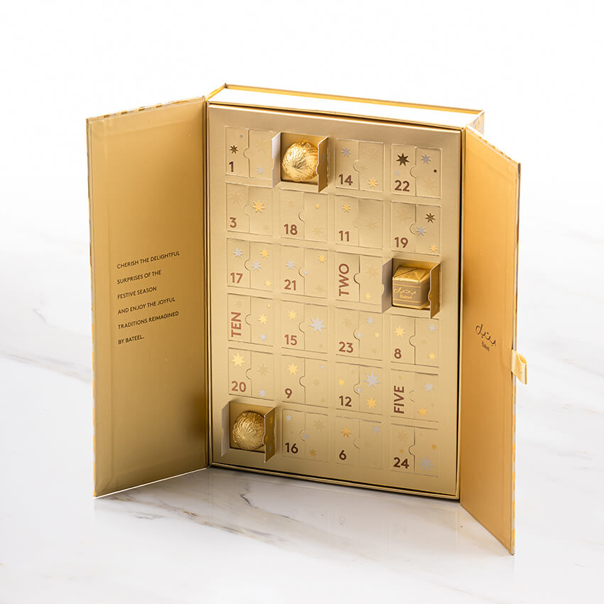 Bateel Christmas Gold Advent Calendar-AE