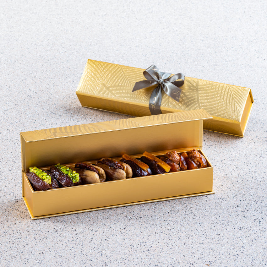 Bateel Gold Palm Xsmall Gift Set Premium Filled Dates-AE