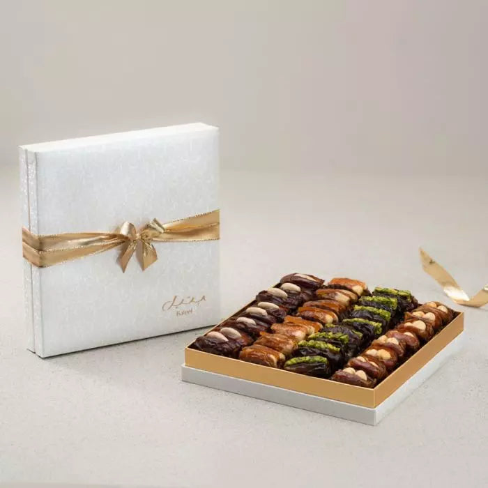 Alaska White Box M Filled Dates-AE